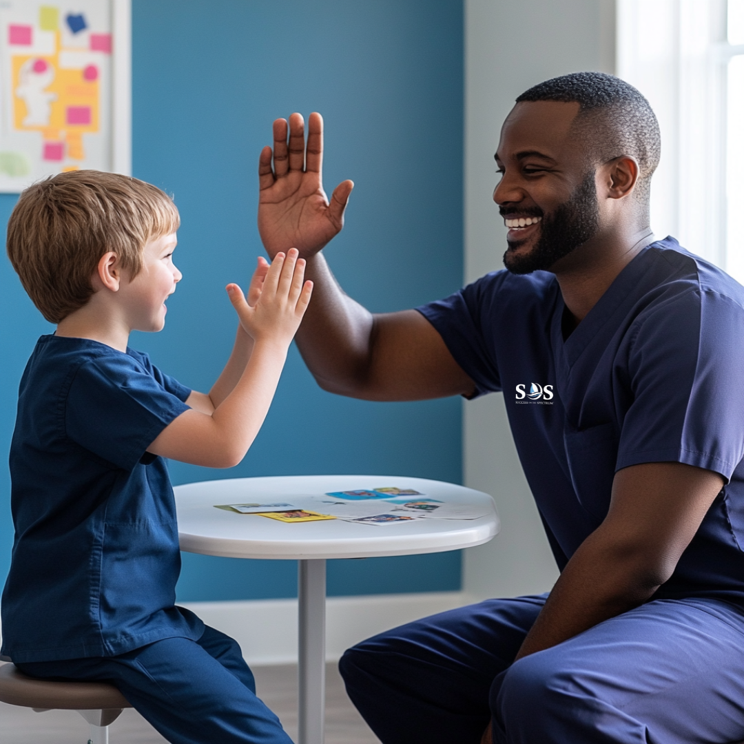 Picture ADs with SOS Logo Added-3 Success On The Spectrum offers ABA therapy