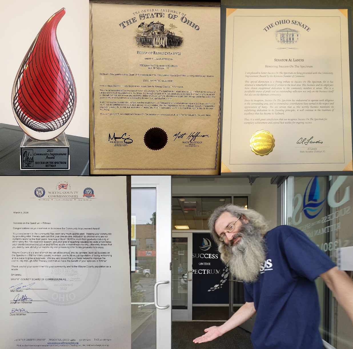 Success On the Spectrum Rittman, Ohio Awards