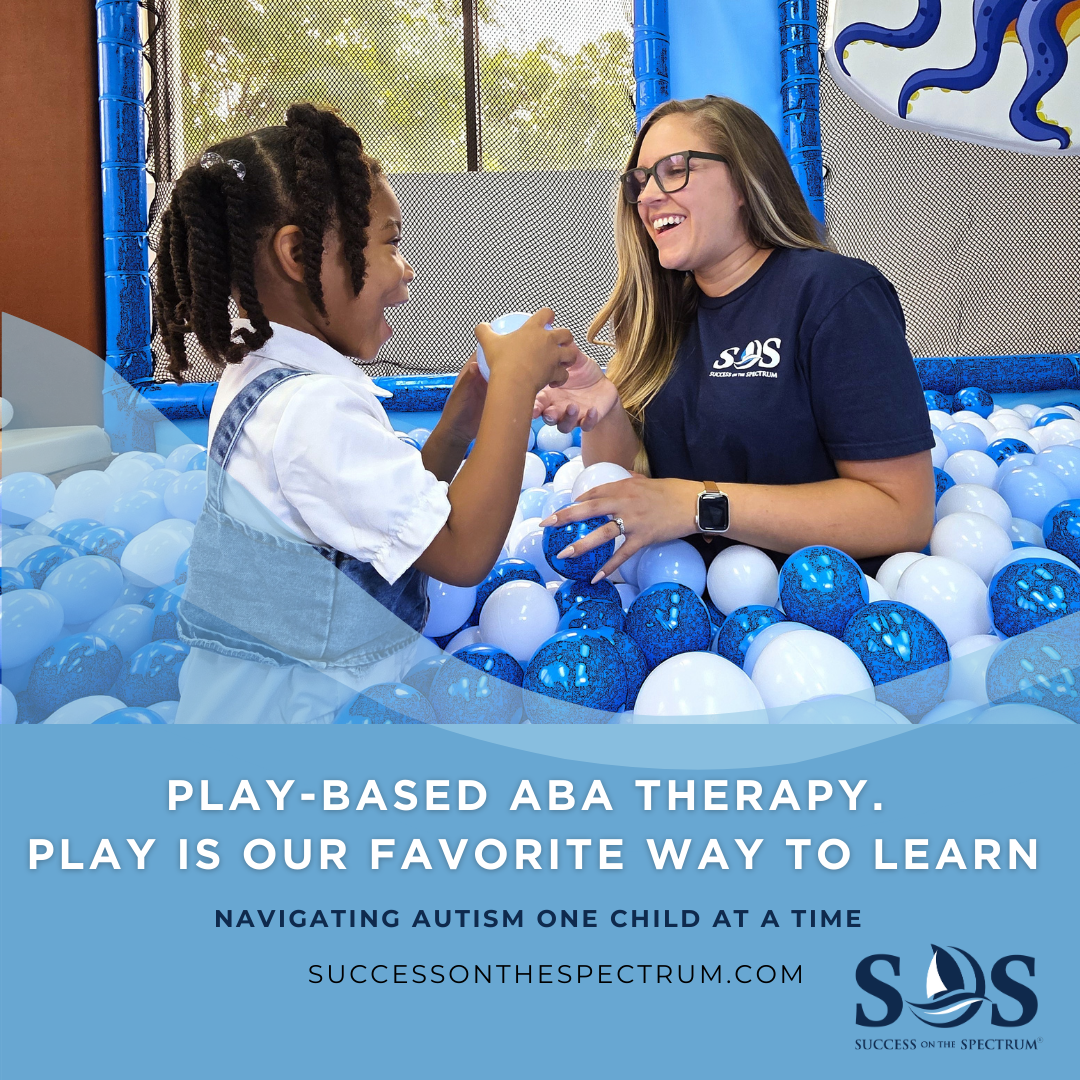 Success On The Spectrum offers Play based ABA therapy